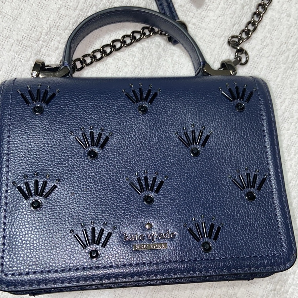 Like new Kate Spade maisie Patterson drive embelished bag - Picture 14 of 16